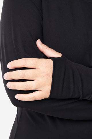 Long Sleeve Base Top - Black