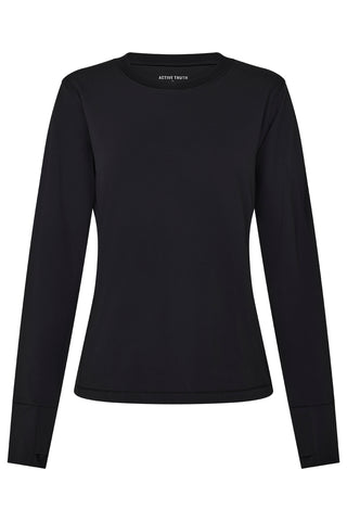 Long Sleeve Base Top - Black