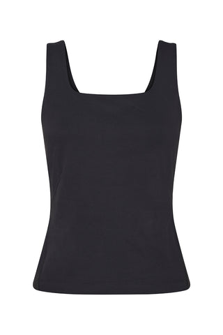 Shelf Bra Base Tank - Black