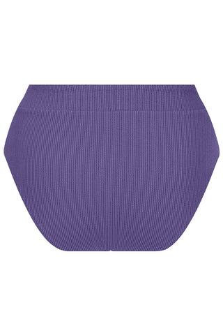 Byron High Waisted Bikini Bottom - Dusk Texture