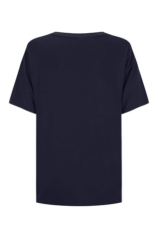 Classic Bamboo V-Neck T-Shirt - Navy