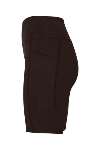 Core Pocket Base No Chafe Bike Short - Espresso