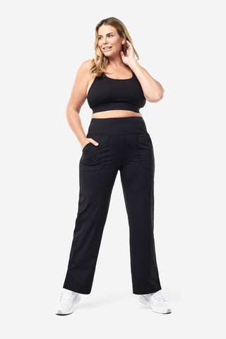 Model wears an XL. She is a size 16, wears a 16DD bra and 181cm tall.