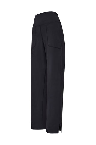 Wide Leg Base Pant - Black