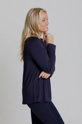 Model wears a size M. She is size 12 and 172cm tall.