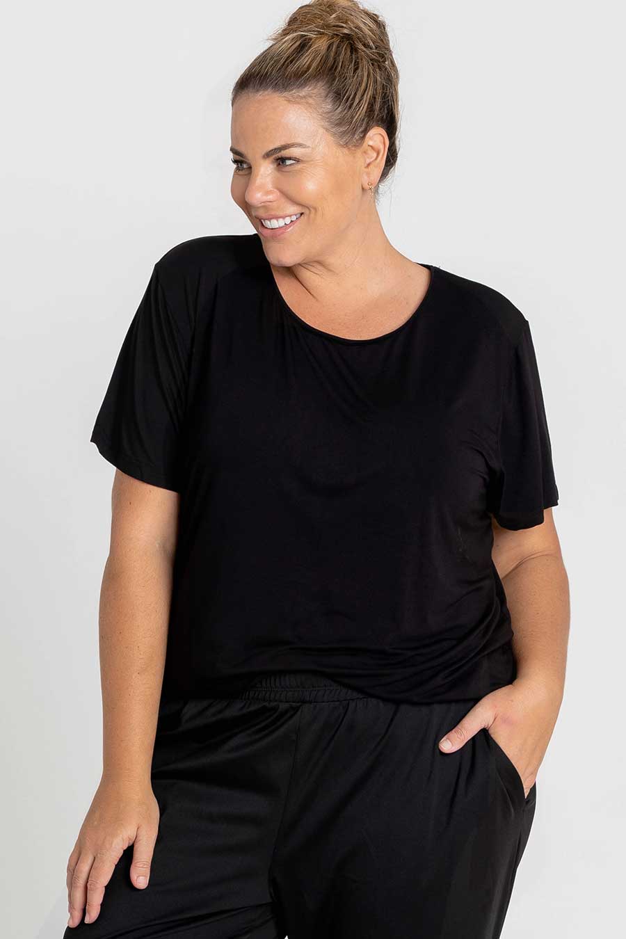 Classic Bamboo T-Shirt - Black from Active Truth™
