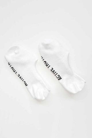 No-Show Socks - 2 Pack - White