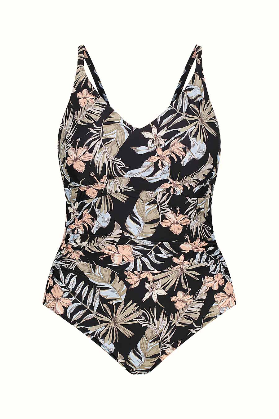 Core Support One Piece Swim - Tropical from Active Truth™
