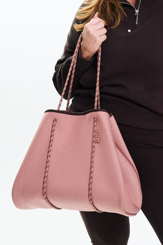 Tote Bag - Blush/Espresso