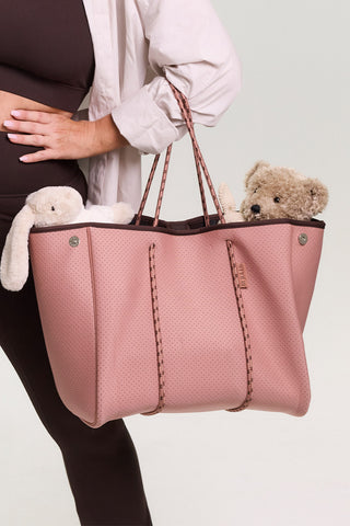 Tote Bag - Blush/Espresso