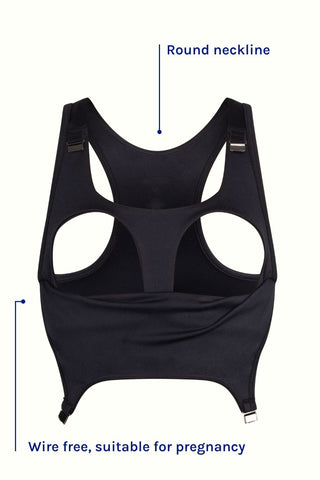 Maternity Move Sports Bra - Black