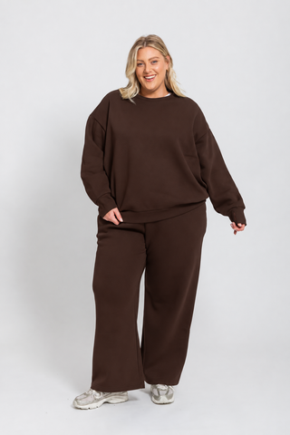 Offline Crew Sweat - Espresso