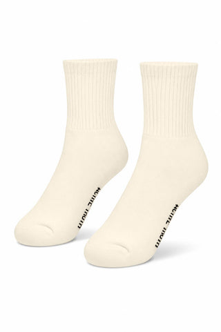 1/4 Crew Socks - 1 pack - Cream