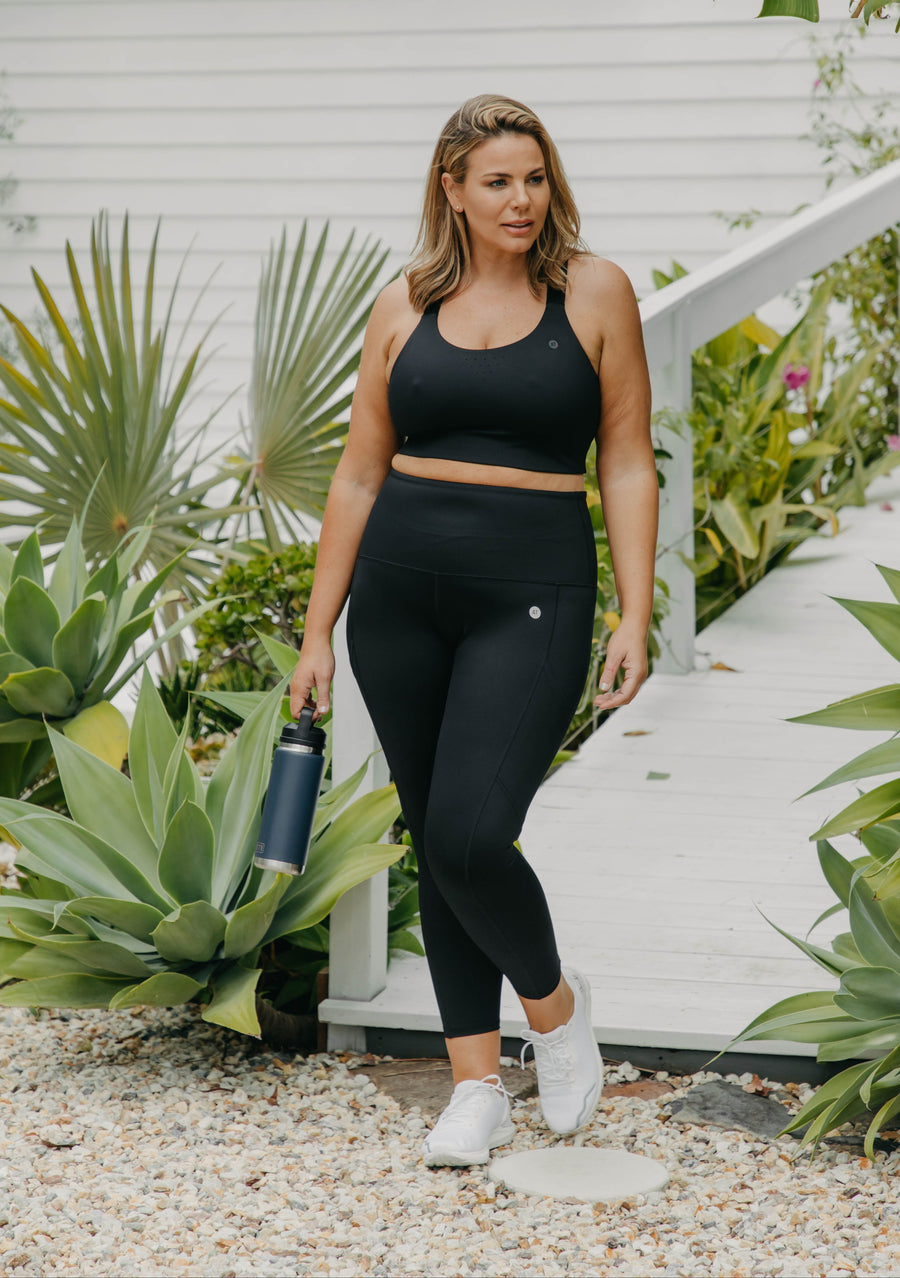 Training Pocket 7/8 Legging - Black