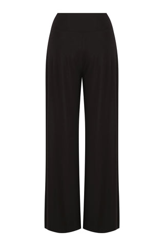 Bamboo Palazzo Pant - Black