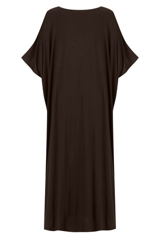 Bamboo Kaftan - Espresso