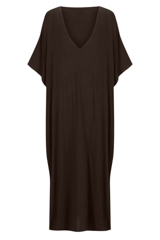 Bamboo Kaftan - Espresso