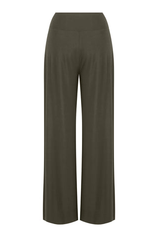 Bamboo Palazzo Pant - Khaki