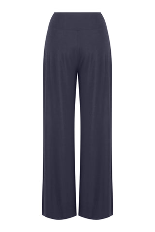 Bamboo Palazzo Pant - Navy