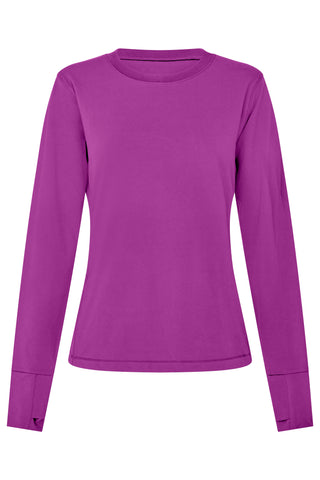 Long Sleeve Base Top - Violet