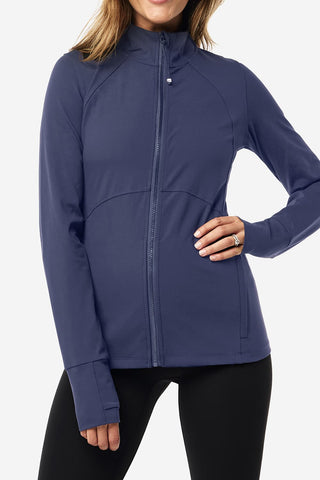 Zip Through Base Jacket - Dusk