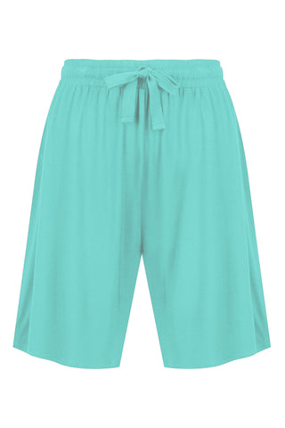 Bamboo 8 Inch Short - Aqua