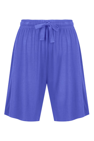 Bamboo 8 Inch Short - Cobalt Blue