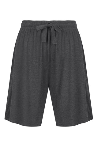 Bamboo 8 Inch Short - Dark Grey Marle