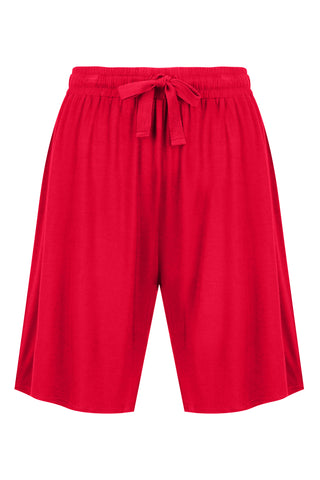 Bamboo 8 Inch Short - Red