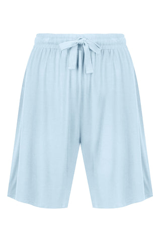 Bamboo 8 Inch Short - Sky Blue