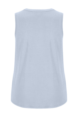 Bamboo Tank - Coastal Blue