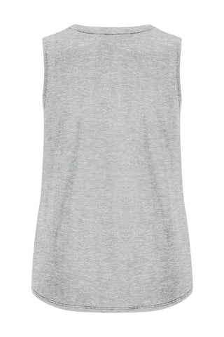 Bamboo Tank - Grey Marle