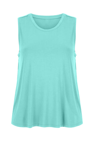 Bamboo Tank - Aqua