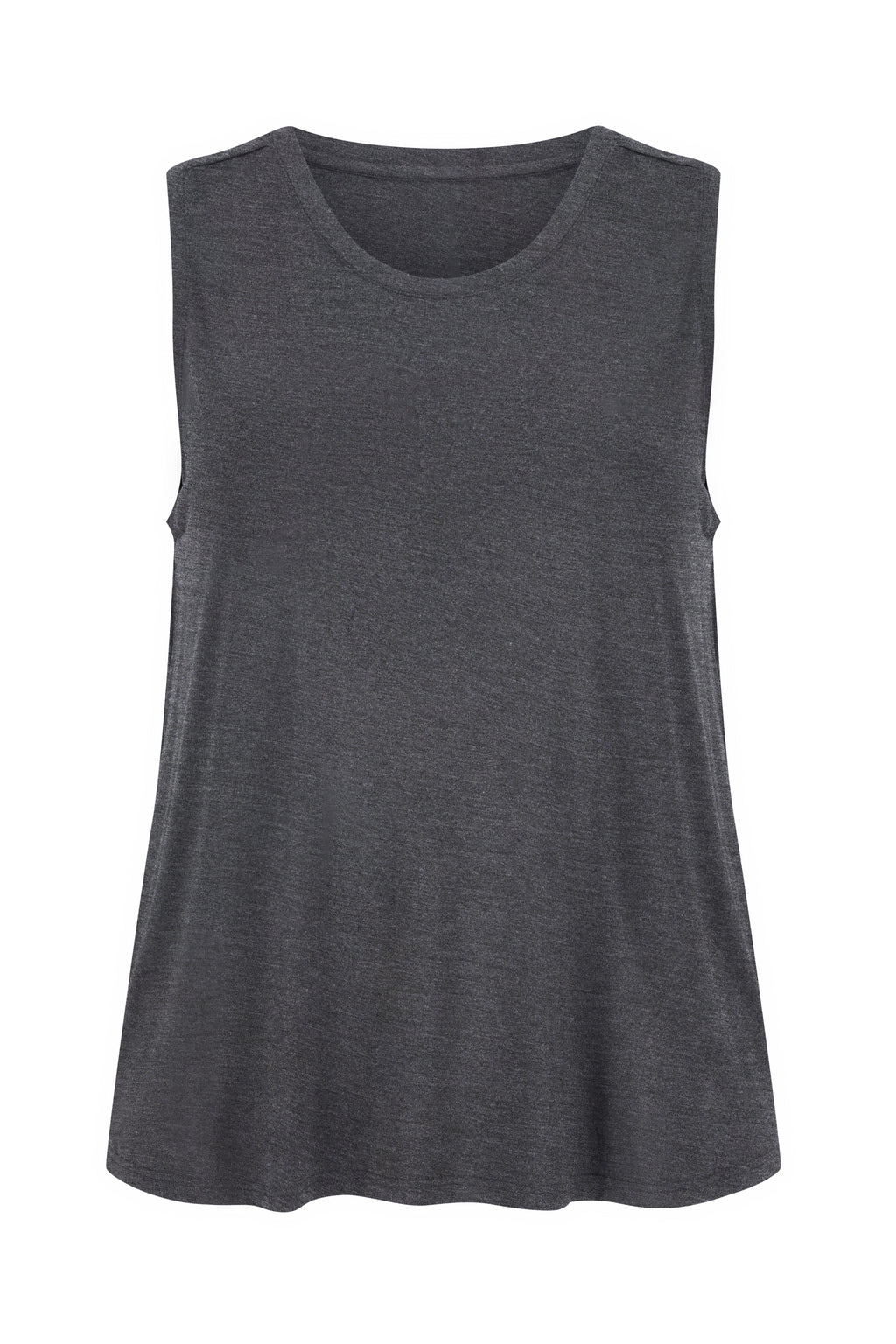 Bamboo Tank in Dark Grey Marle | Sizes 8-26 | Active Truth™
