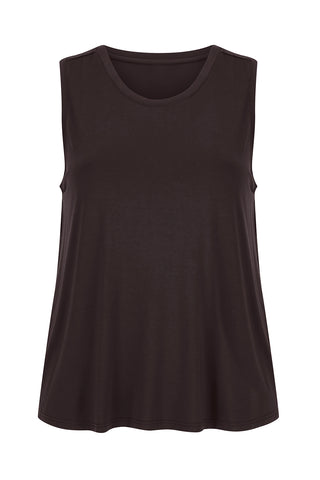 Bamboo Tank - Espresso