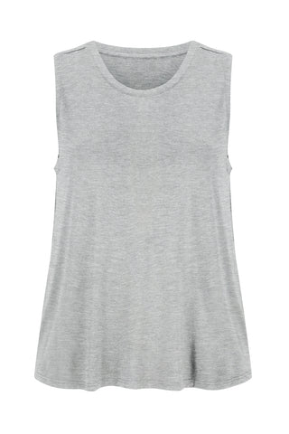 Bamboo Tank - Grey Marle