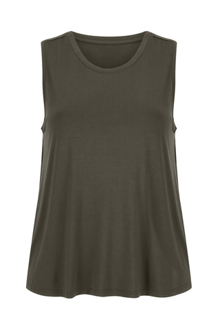 Bamboo Tank - Khaki