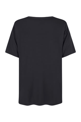 Bamboo V-Neck T-Shirt - Black
