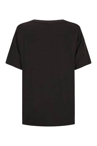 Classic Bamboo V-Neck T-Shirt - Black