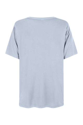 Bamboo V-Neck T-Shirt - Coastal Blue