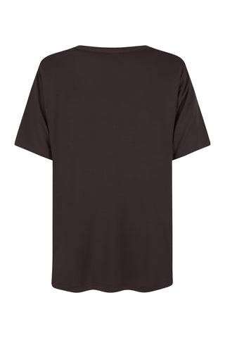 Bamboo V-Neck T-Shirt - Espresso