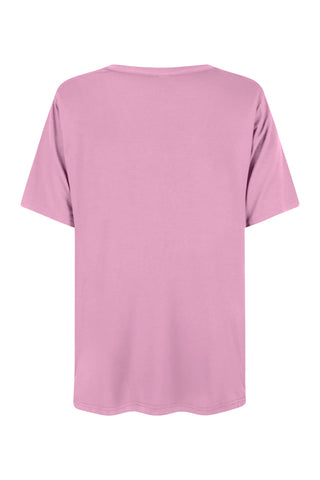 Bamboo V-Neck T-Shirt - Lavender