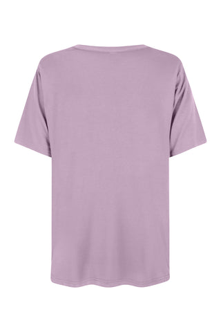 Bamboo V-Neck T-Shirt - Purple Haze