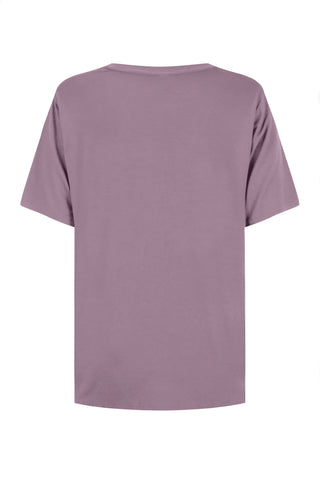 Bamboo V-Neck T-Shirt - Purple Haze