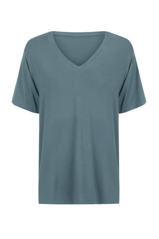 Bamboo V-Neck T-Shirt - Sage
