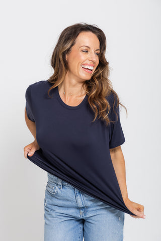 Classic Bamboo T-Shirt - Navy