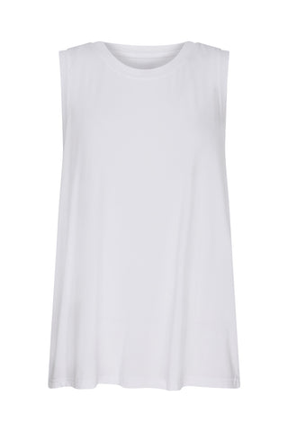 Classic Bamboo Tank - White