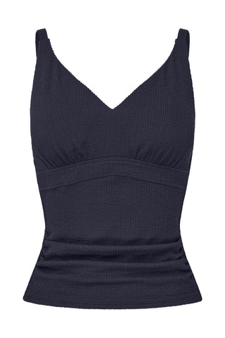 Coolum Tankini - Navy Texture