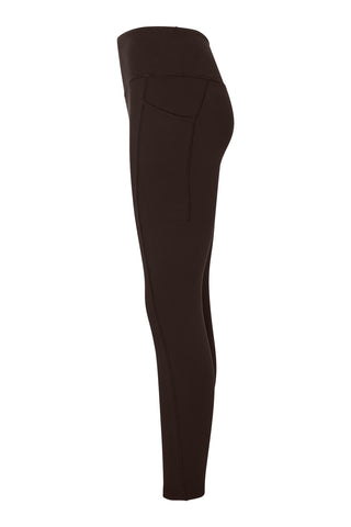 Core Pocket Base No Chafe Legging - Espresso