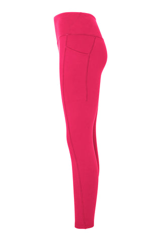 Core Pocket Base No Chafe Legging - Raspberry